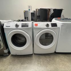 load white set washer samsung dryer front 