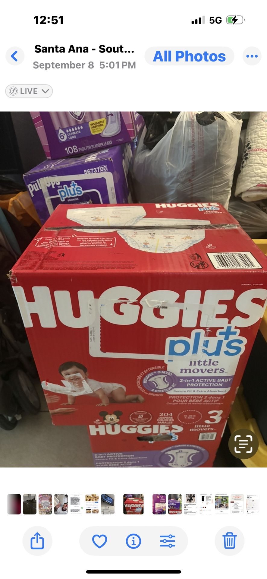 Size3 Huggies Diapers