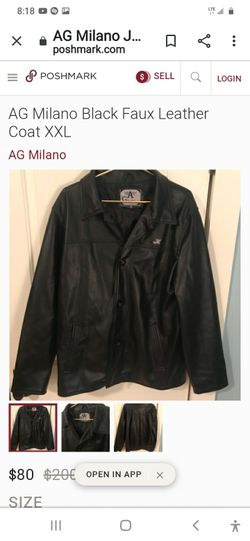 Ag milano leather jacket clearance
