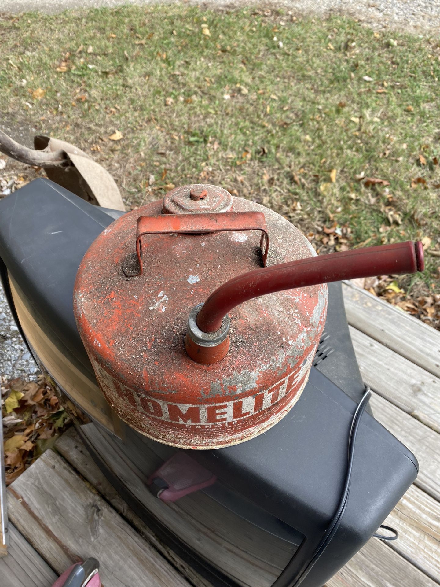 Vintage Steel Gas Cans