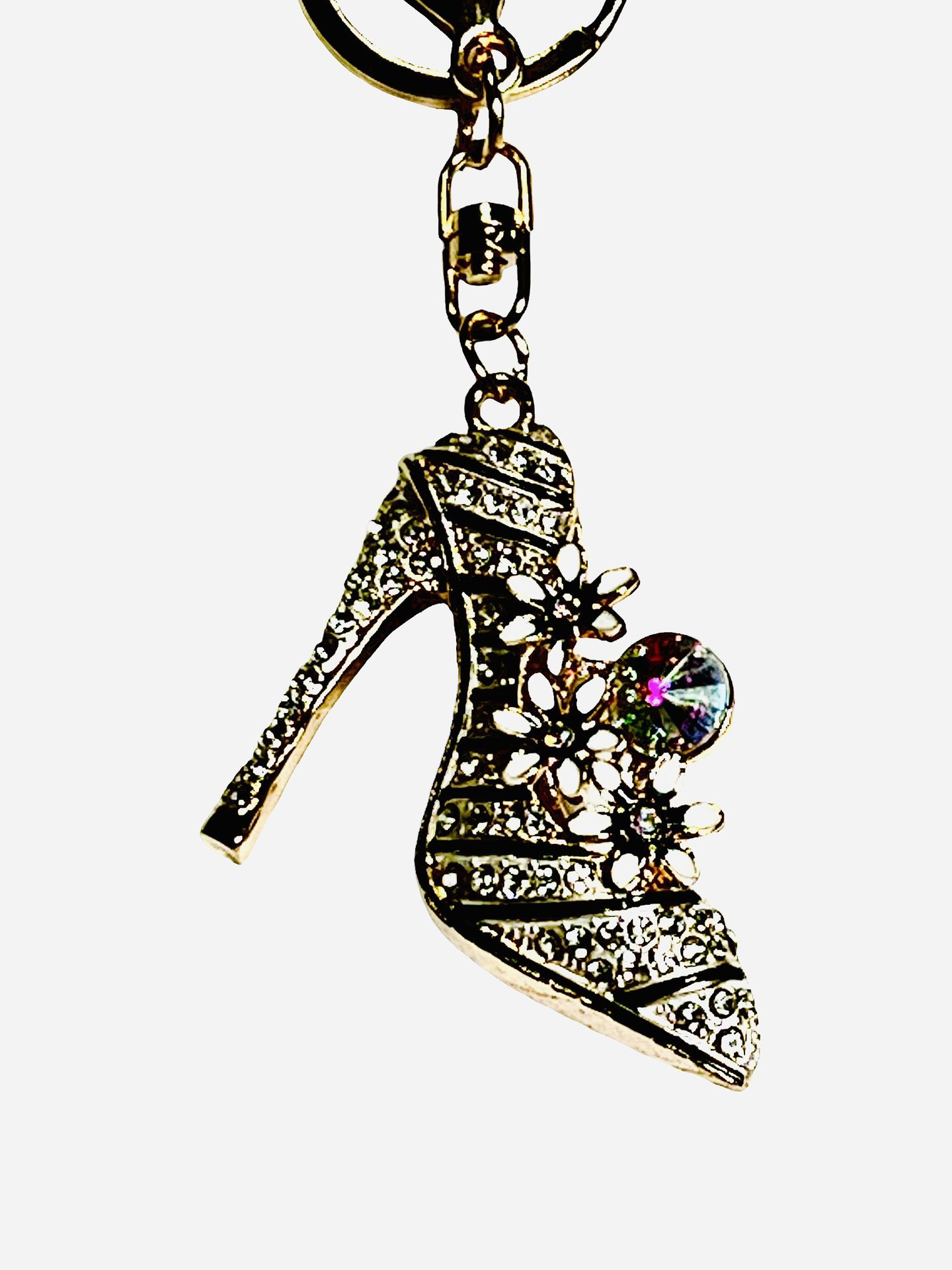 Ladies Shoe Design Keychain