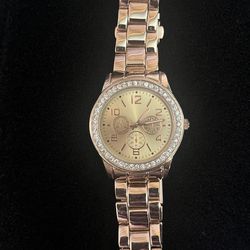 Womans gold colored Watch
