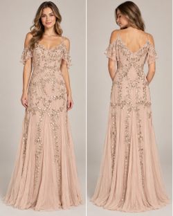 š ⨠Beautiful La Perle Designer Formal Gown ā Size 14 ā $150 OBO āØ