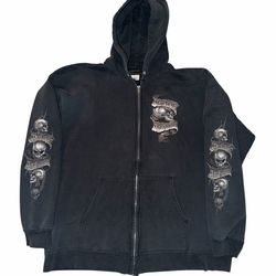 Vintage 2000s ‘Harley Davidson El Cajon’ Zip Up Hoodie