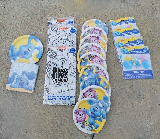 Blues Clues Birthday Decorations, Birthday Party Supplies