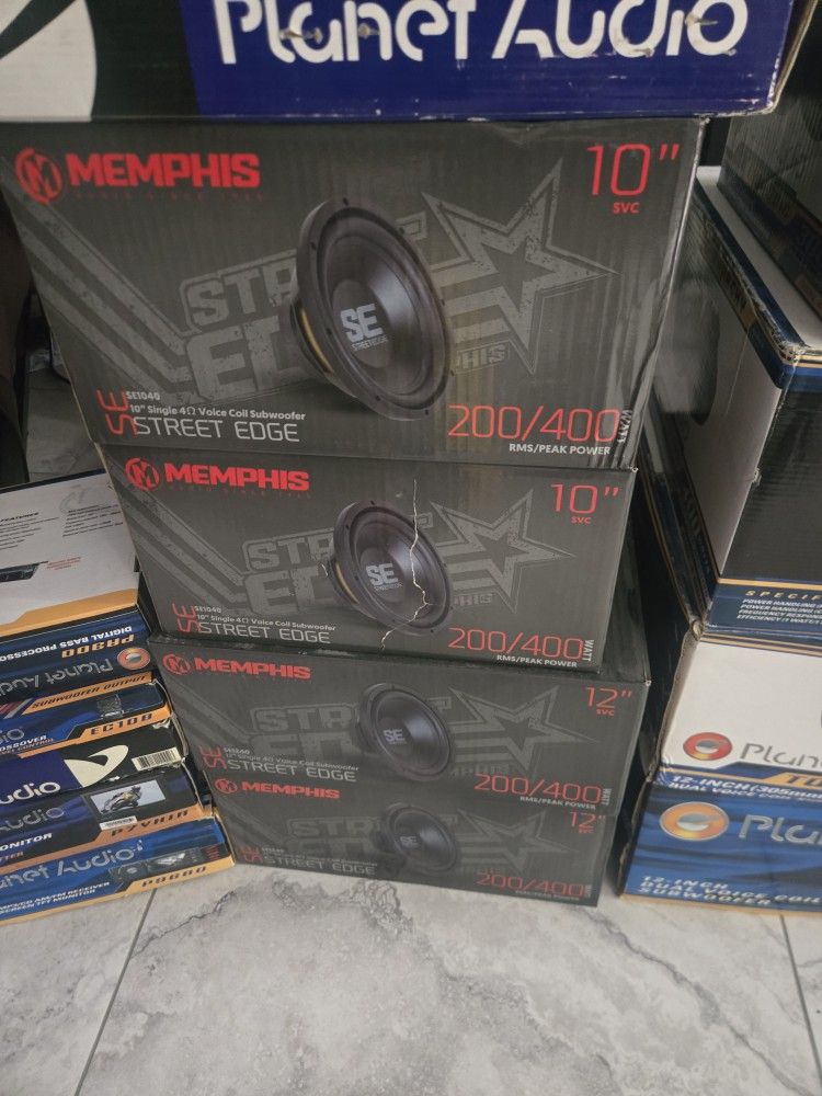 Radios And Subwoofers