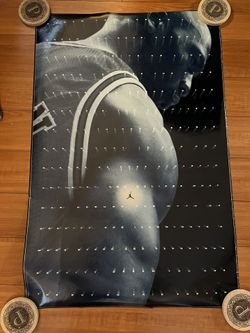 Michael Jordan Poster ~ 1997 Dream 23x35" #5522 Nike Original