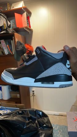 Jordan black cement 3s - 10.5