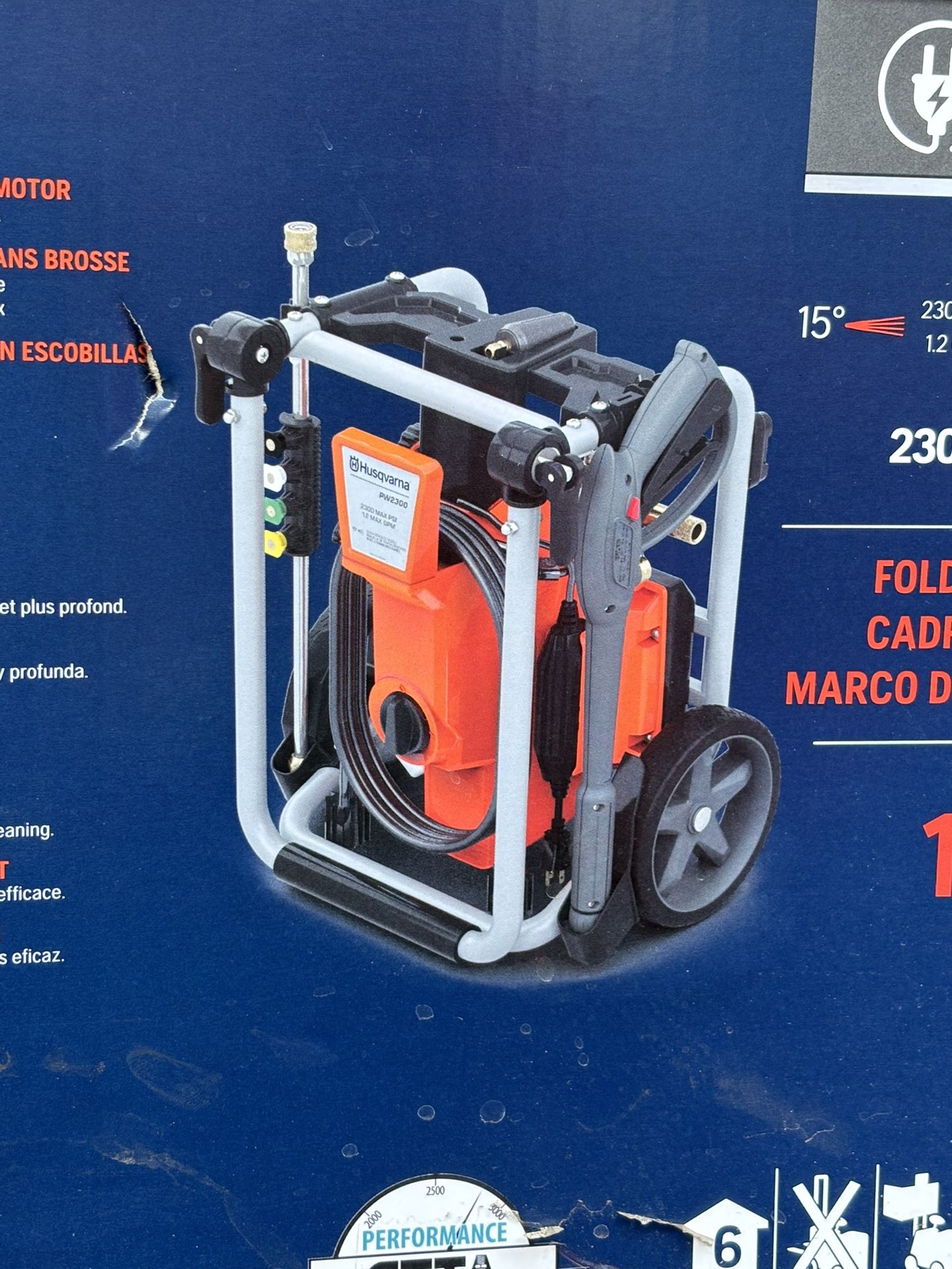 Husqvarna Pressure Washers 2000 And 2300 Psi - Like New