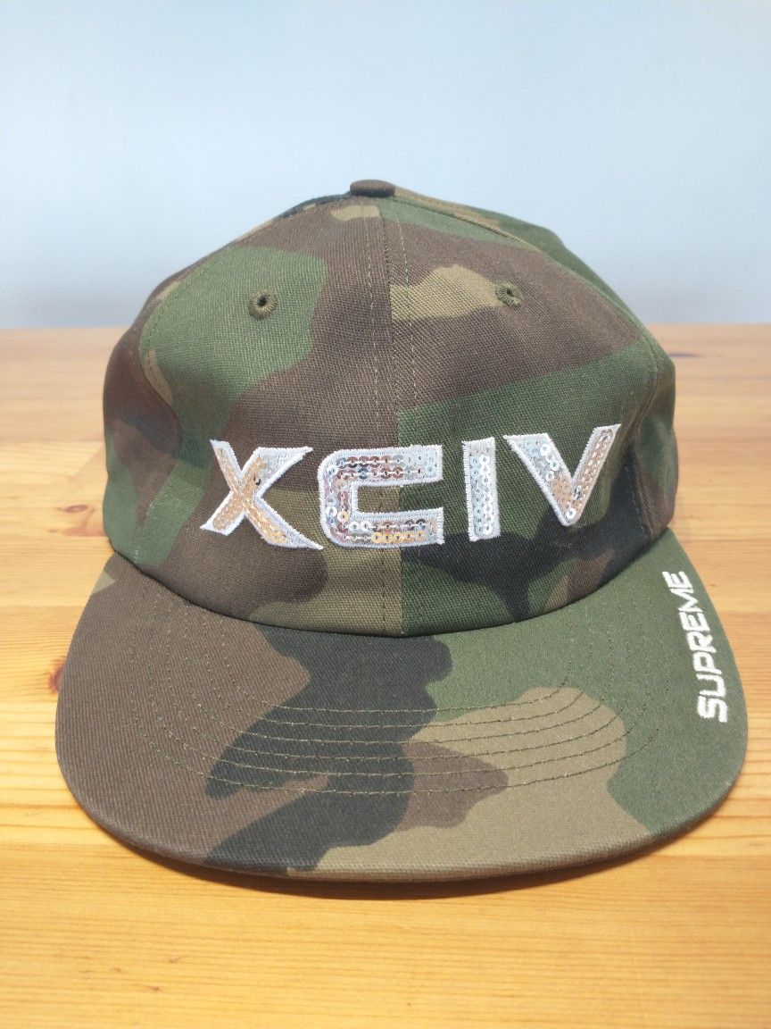 Supreme 6 panel XCIV Hat In Camouflage Color