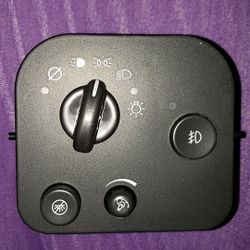 Chevy Blazer headlight and light switch.