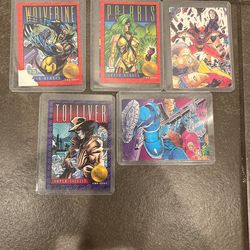 1991 X-Men trading cards