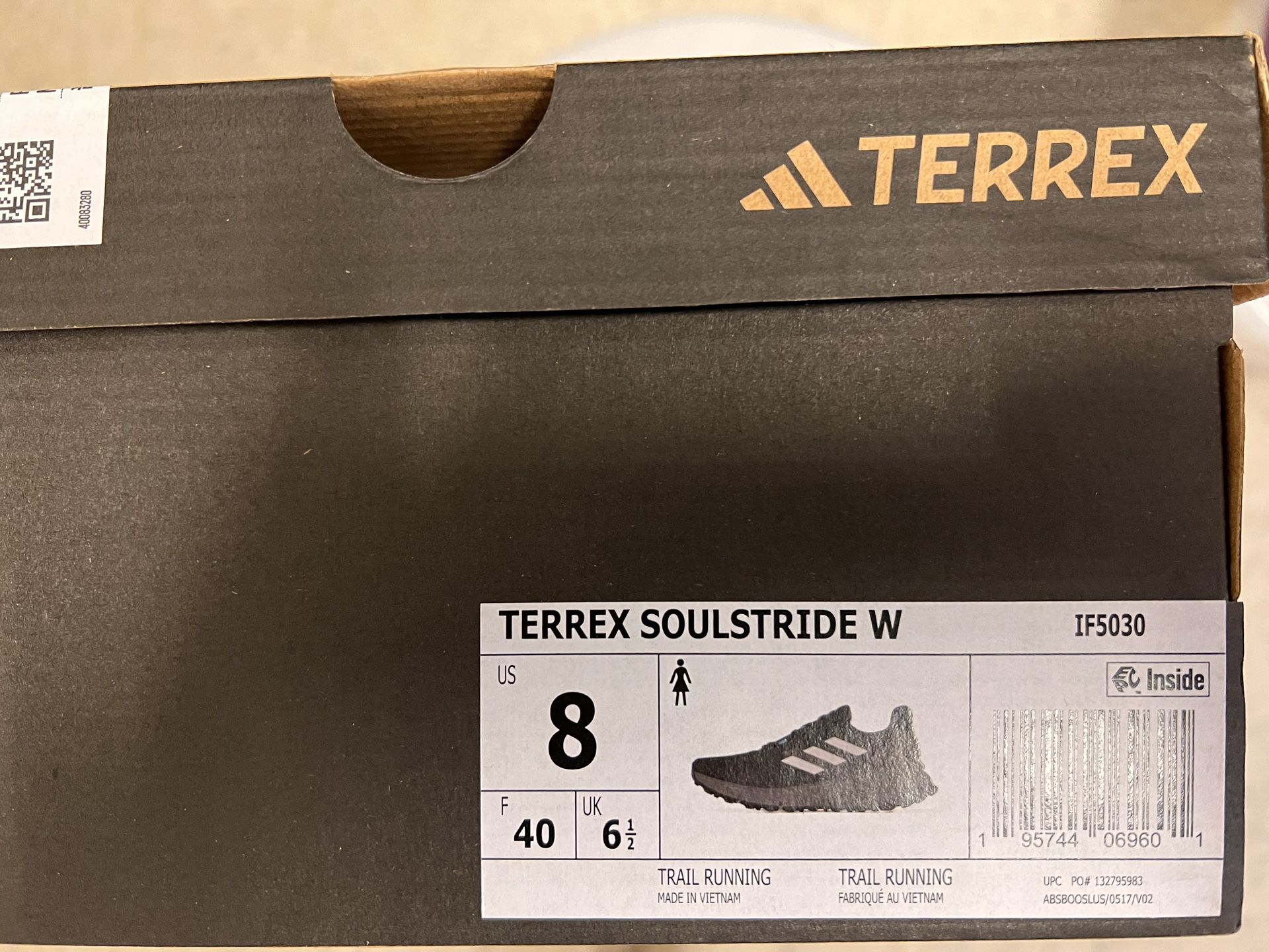 Adidas Terrex Soulstride Sneakers, Size 8, Brand New, Never Worn 