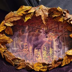 Bradford Exchange 'Autumn Encounter Wonders of the Wild'