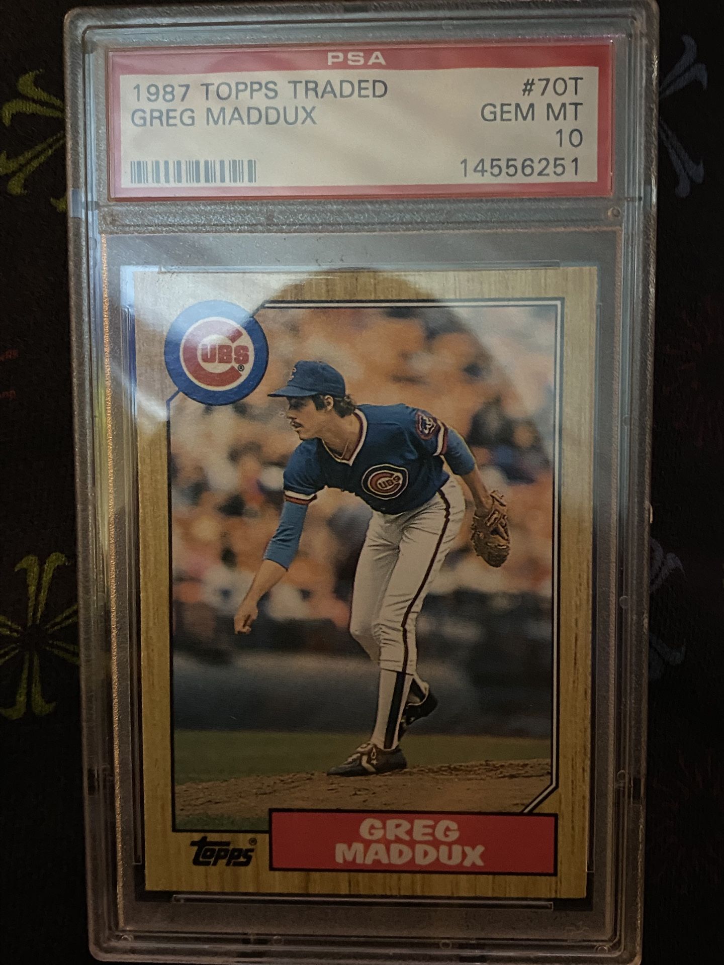 RARE PSA GEM 10 Mint Gregg Maddox ERROR Card