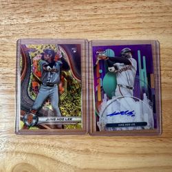 Jung Hoo Lee Gold Lava And Rookie Auto