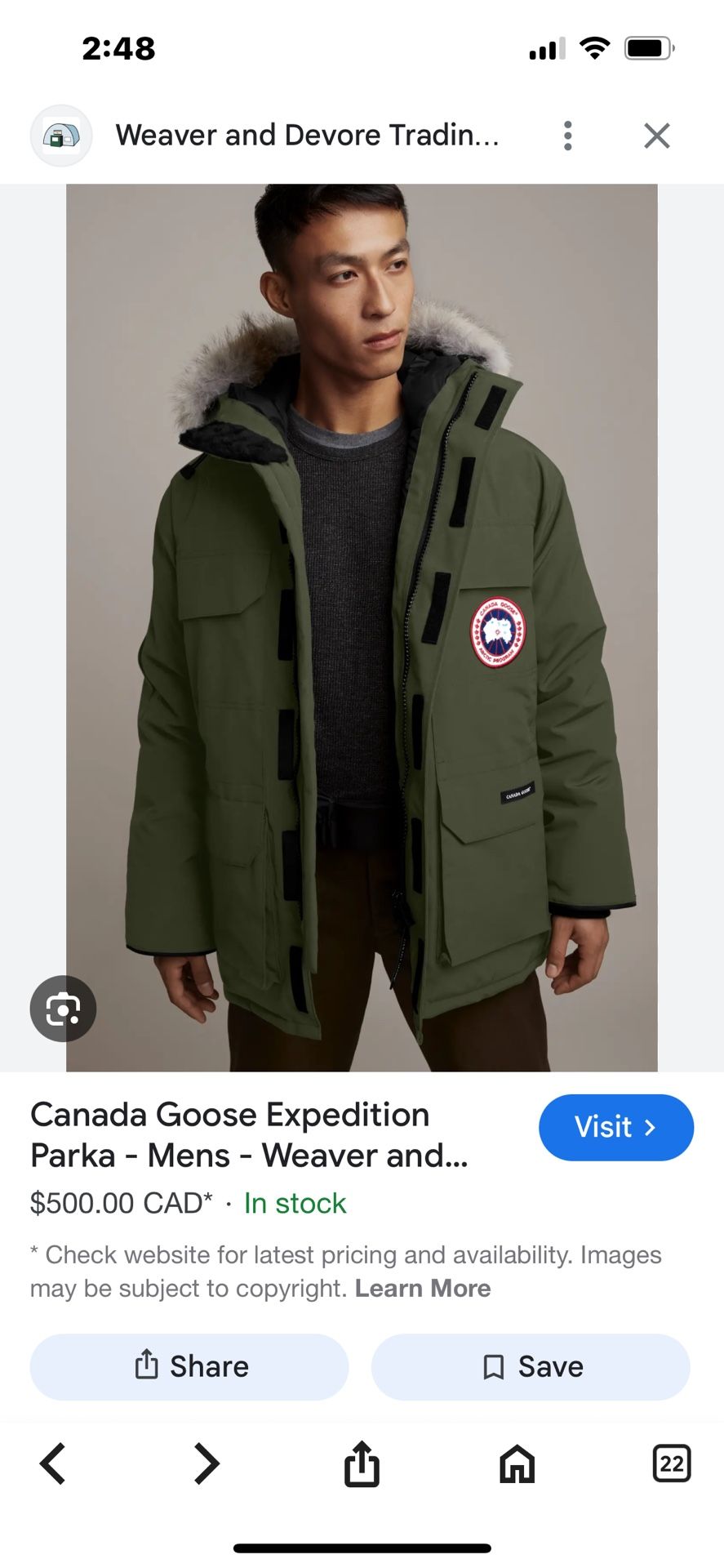 Canada Goose Parka