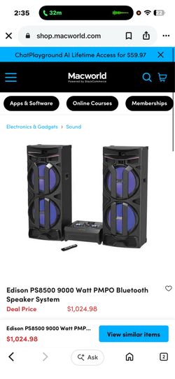 Home stereo 18’ sub woofers