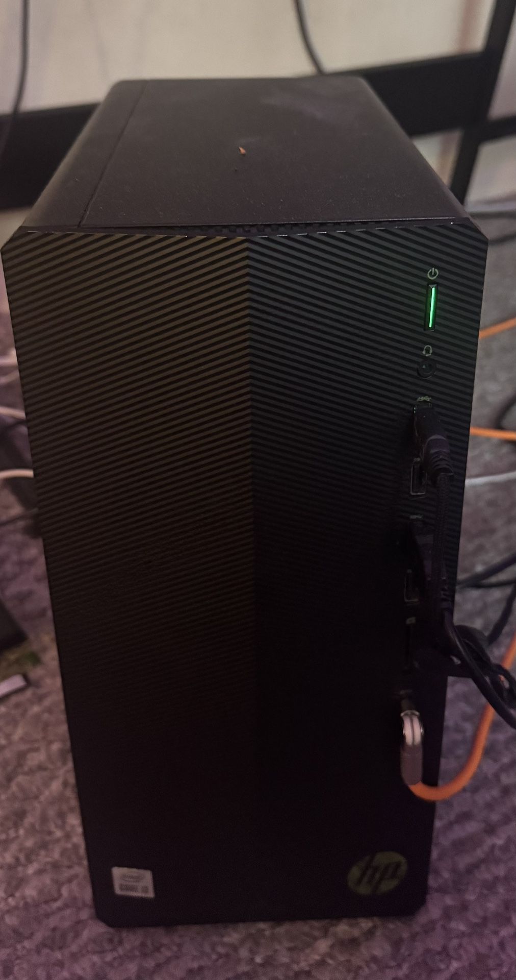 HP Pavilion Gaming Desktop, NVIDIA GeForce GTX 1650 SUPER, Intel Core i3-10100, 16GB DDR4 RAM, 256 GB PCIe NVMe SSD, Windows 11, Keyboar
