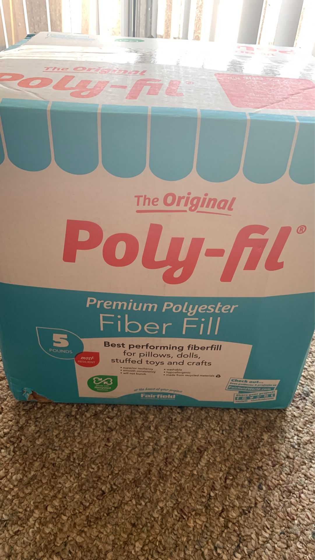 Fairfield PF-5 Poly-Fil Premium Fiber