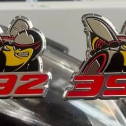 1 Scat pack 392 aluminum badge automotive adhesive 7.25x1.5in see ALL PIX SOLD SEPARATELY SHIPPING AVAILABLE