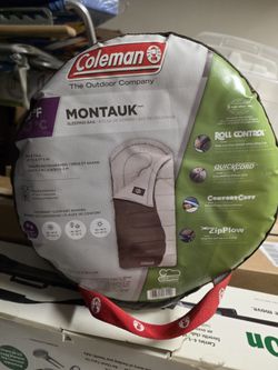 Coleman Montauk 20°F Big and Tall Sleeping Bag