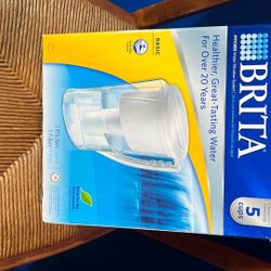 Brita Water Filter Pitcher 5 Cups 