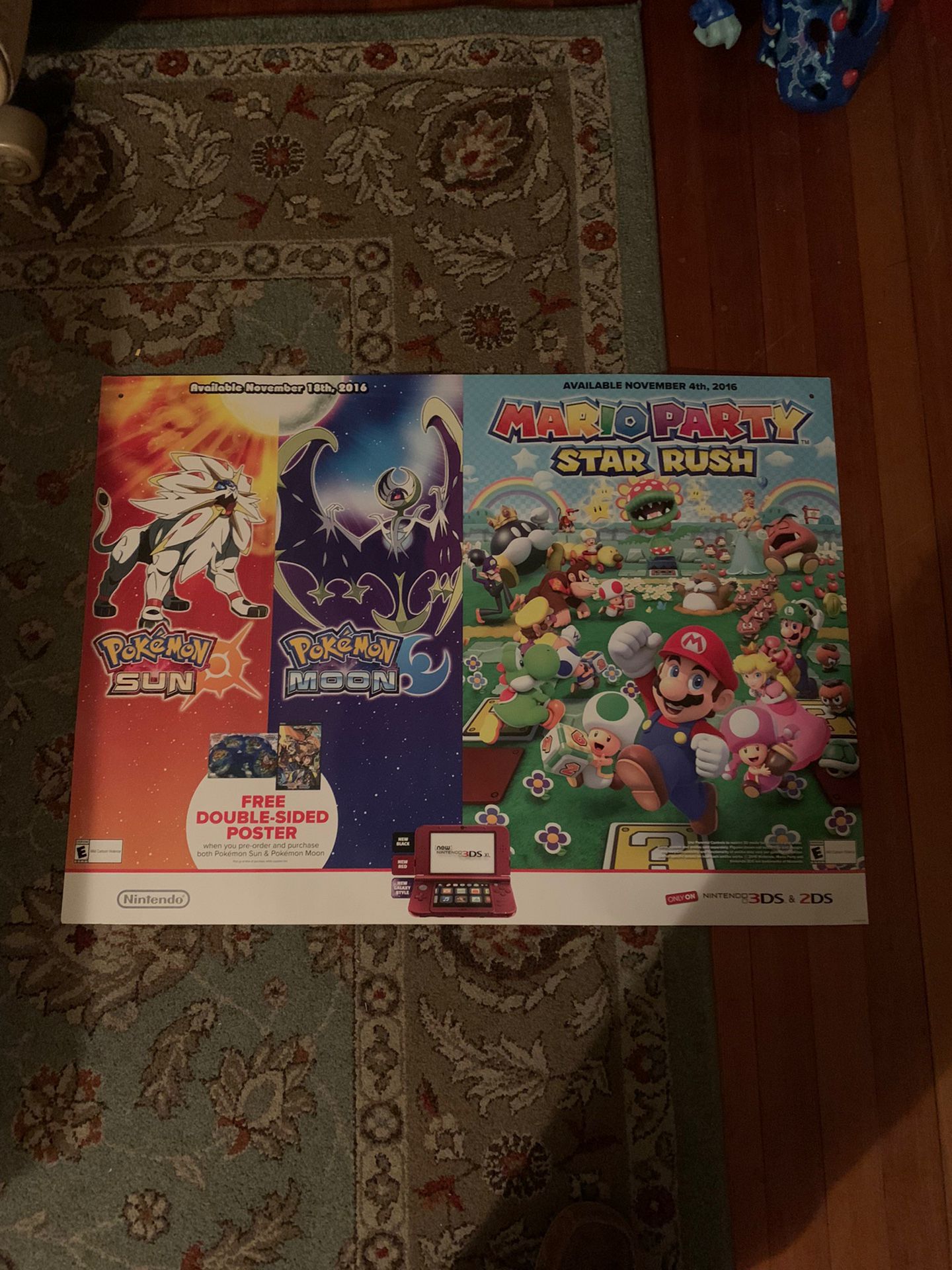 2016 Pokémon / Mario Party Promotional Poster