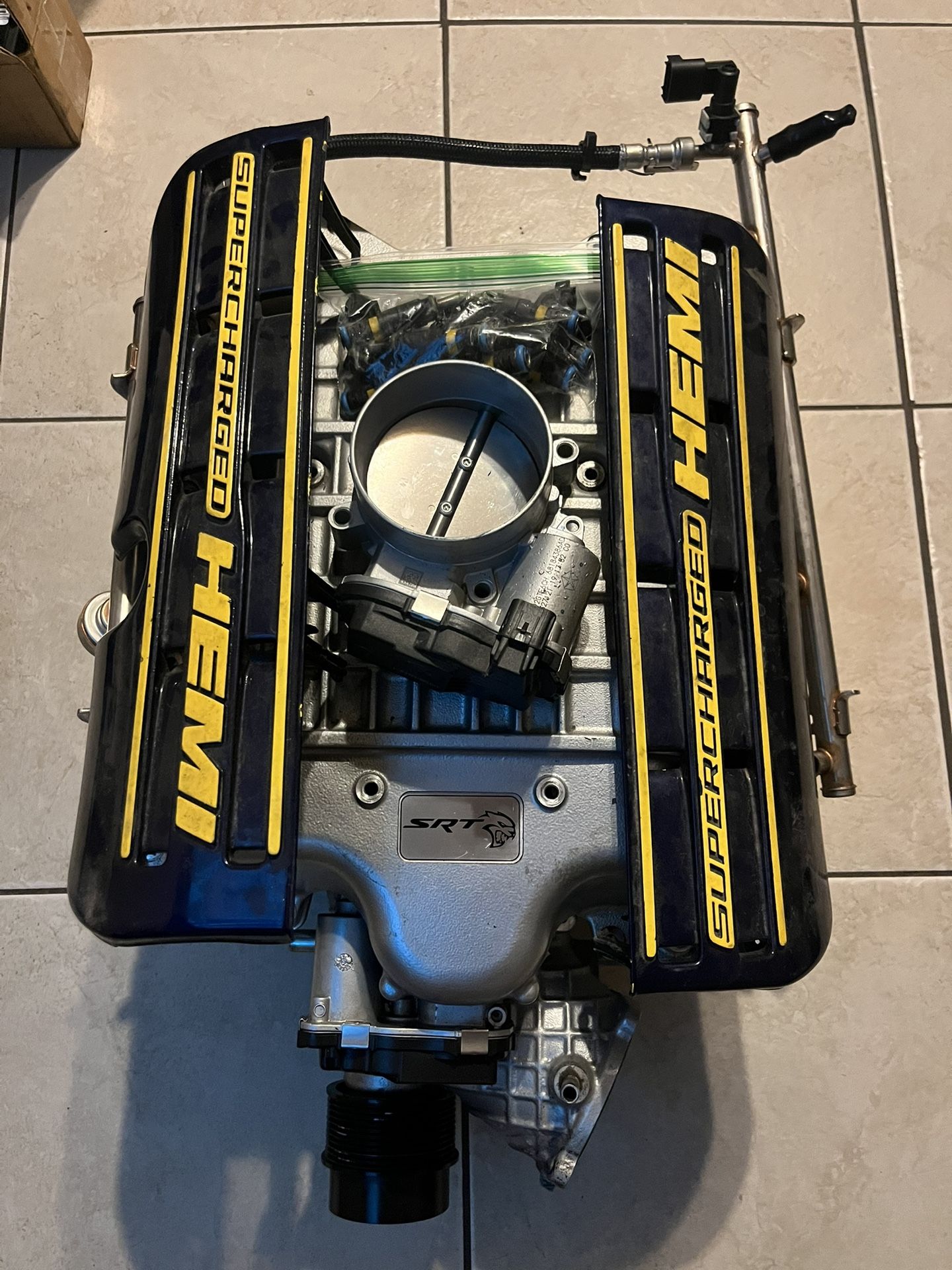 TrackHawk Supercharger And Valve Covers