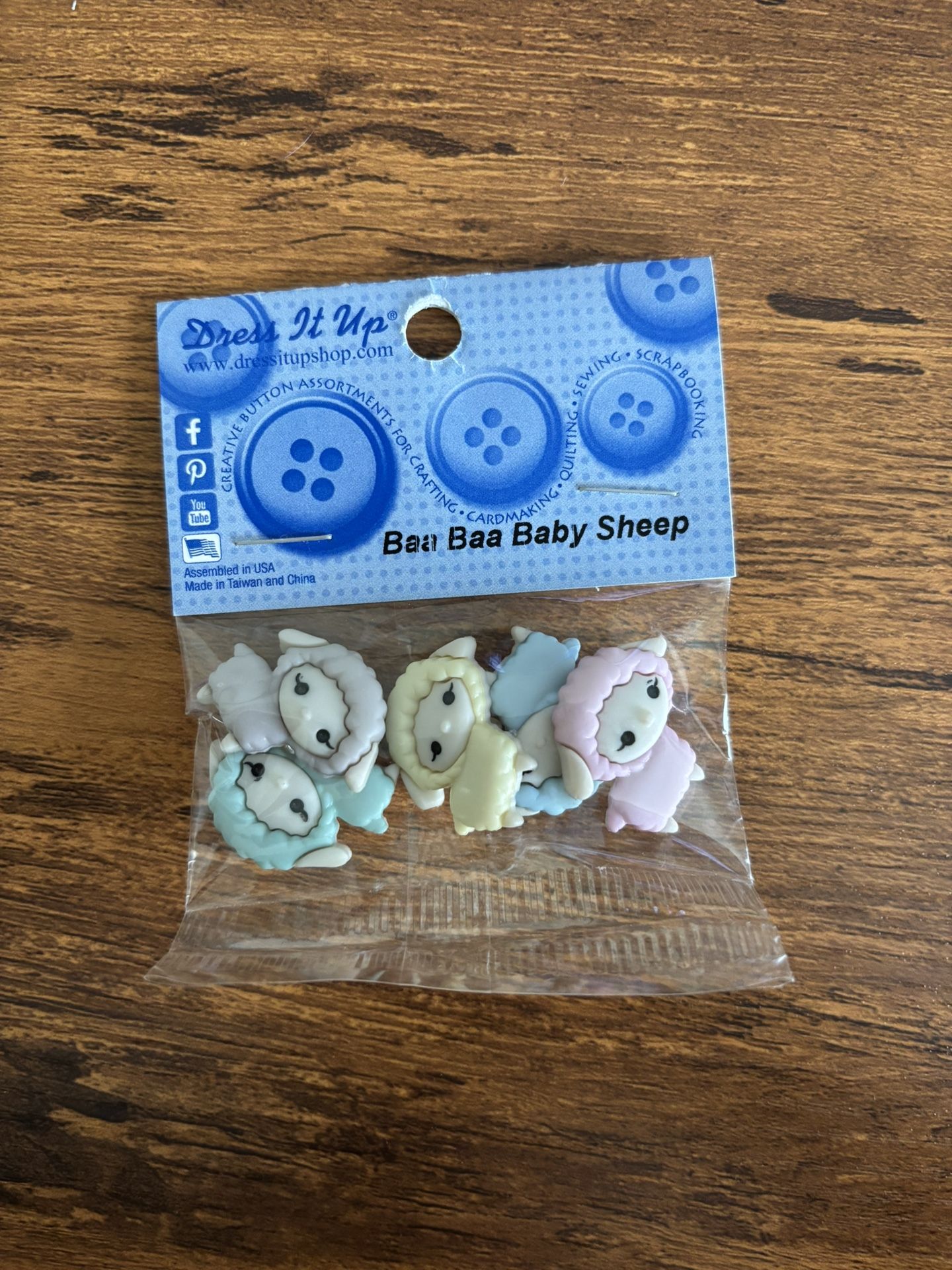 Disney And Sheep Buttons