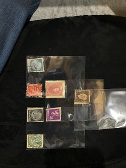 Old vintage stamps from early to late 1900’s