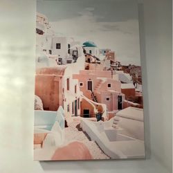 Painting of Santorini (36” by 24”)