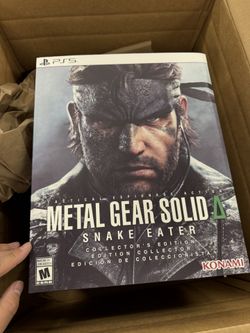 Metal Gear Solid Delta Snake Eater Collector Edition
