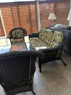 Wicker Patio Set