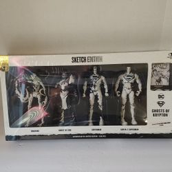 MCFARLANE DC SKETCH EDITION ACTION FIGURES 