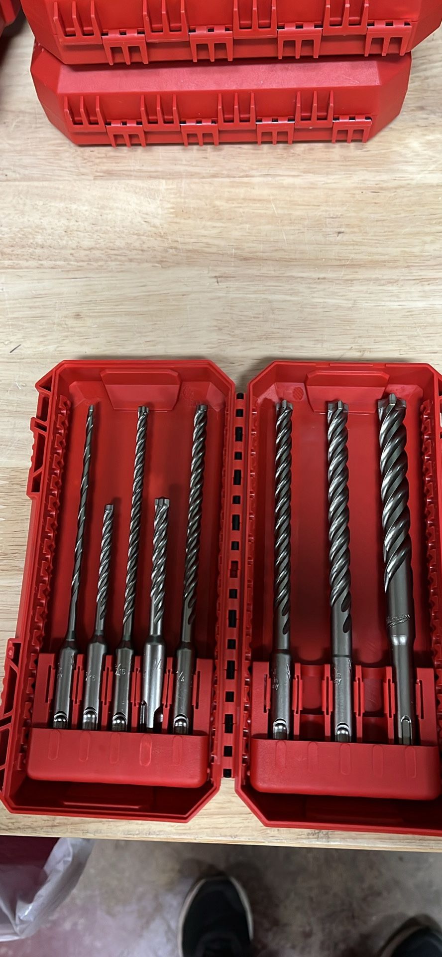 Milwaukee MX4 SDS-Plus Carbide Drill Bit Kit (8-Piece)