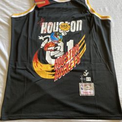 Travis Scott Cactus Jack Astroworld Rockets NBA Jersey