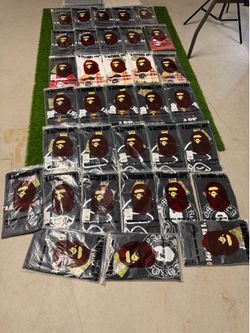 Bape tees $40 sizes M-XL available ✅