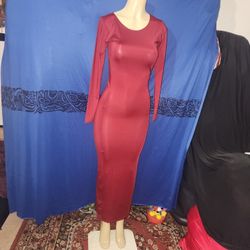 New  red Elegant Dress Size Small 