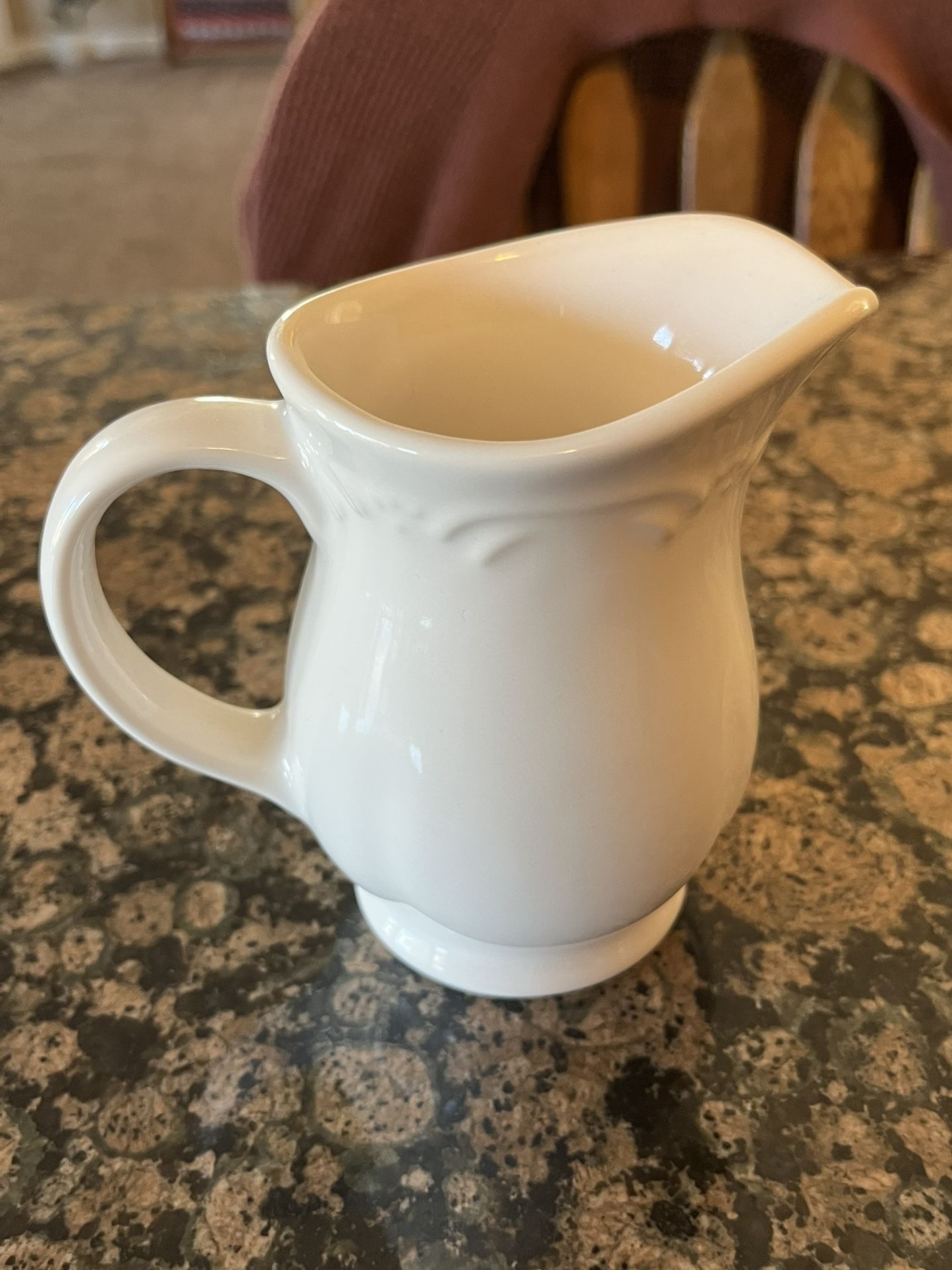 Pfaltzgraff Filigree Creamer, Like New!