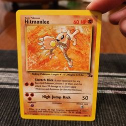 1999 Pokémon Base Set Hitmonlee Holo #22/102 – Mint Condition