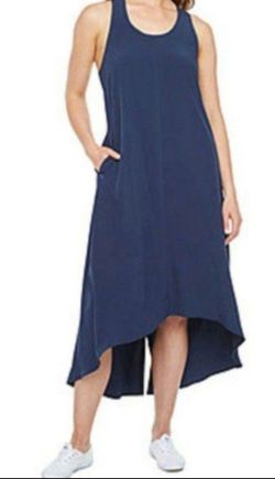 STYLUS DRESSES  SLEEVELESS HIGHLOW MAXI DRESS SIZE SMALL