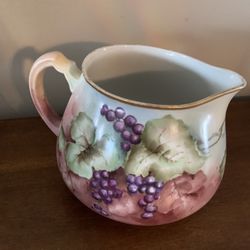 Hand Painted Limoges ‘lemonade’ pitcher