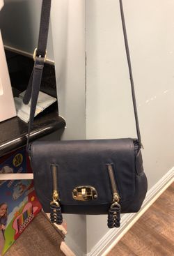 Nice cross body blue purse