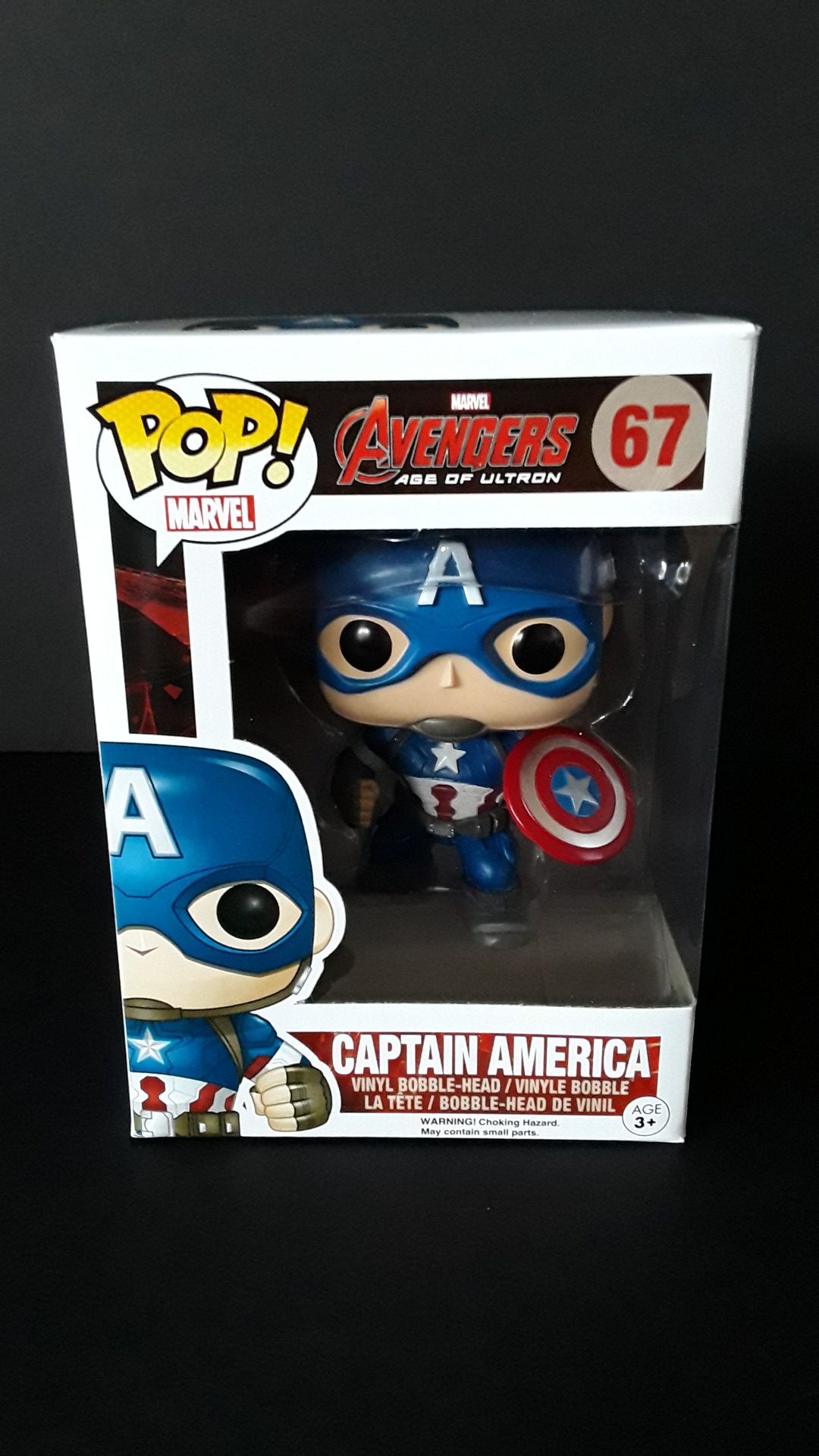 Funko Pop!Vaulted Avengers Age Of Ultron Captain America