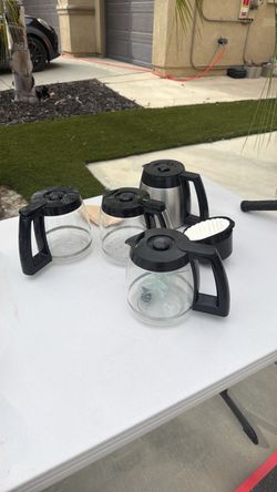 Lot of 4 Coffee Carafes