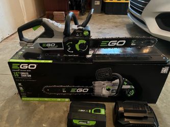 Ego Power+ 16” chain saw - cordless battery