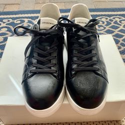 Emporio Armani leather sneakers