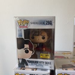 Sherlock With Skull Funko