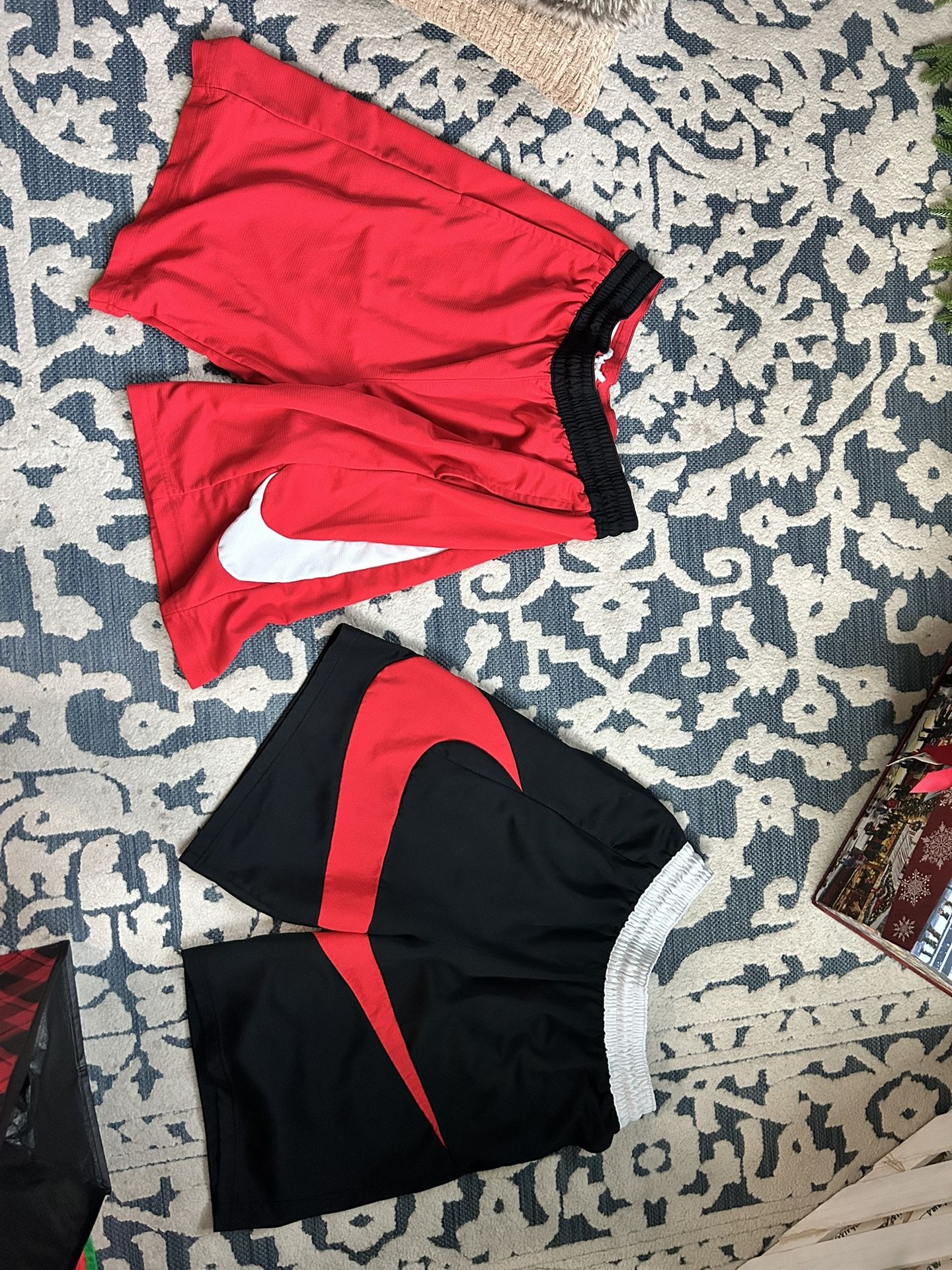 NIKE shorts 2 (large) and 1 shirt (medium)